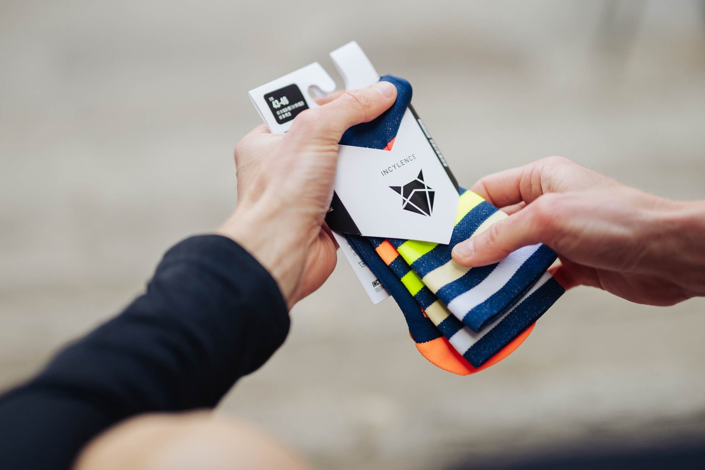 INCYLENCE RUNNING LEVELS NIGHTFALL Socks INCYLENCE
