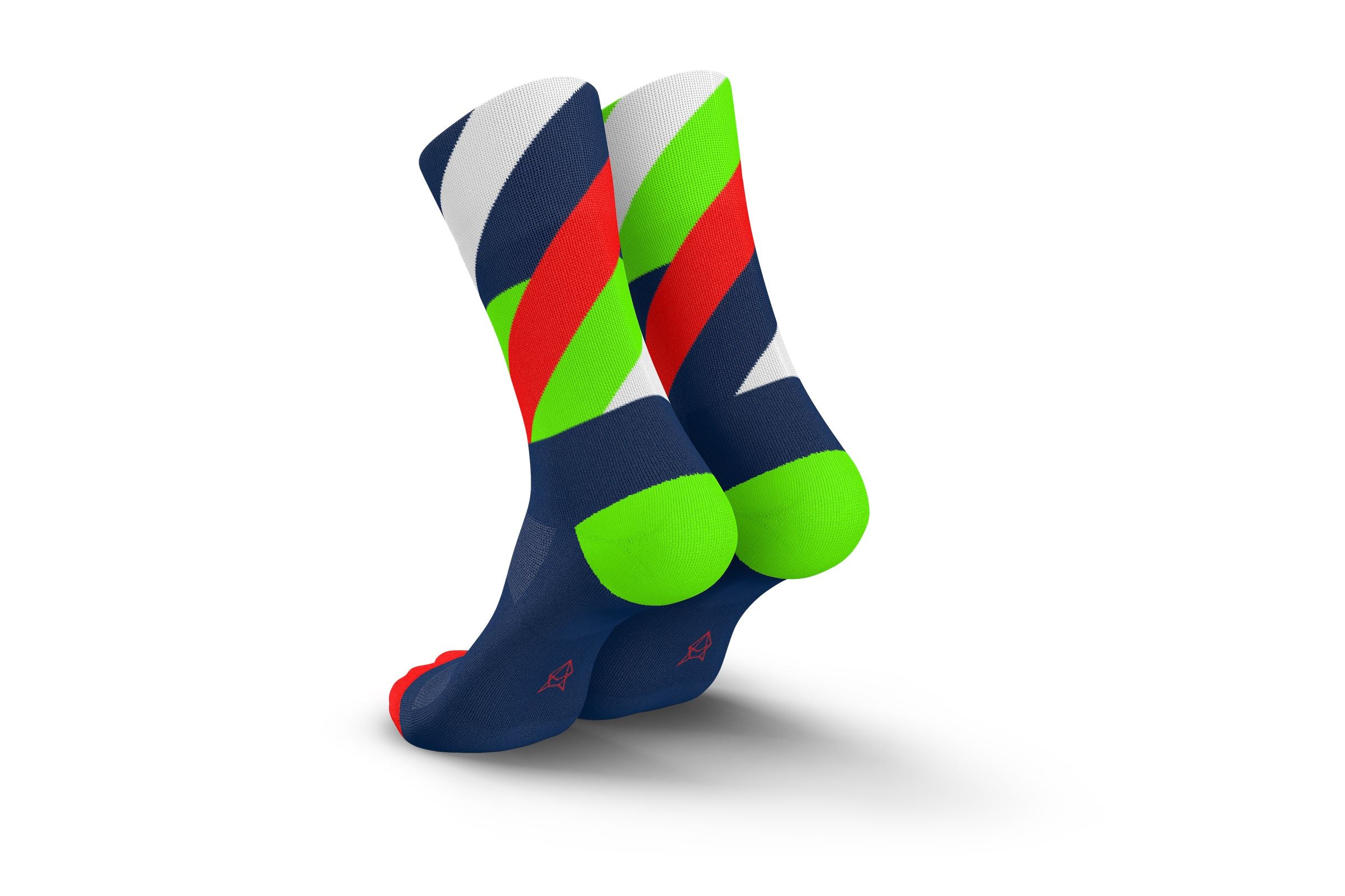 Incylence Running Loops Navy Green Inferno Socks