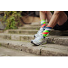 INCYLENCE RUNNING LOOPS NAVY GREEN INFERNO Socks INCYLENCE