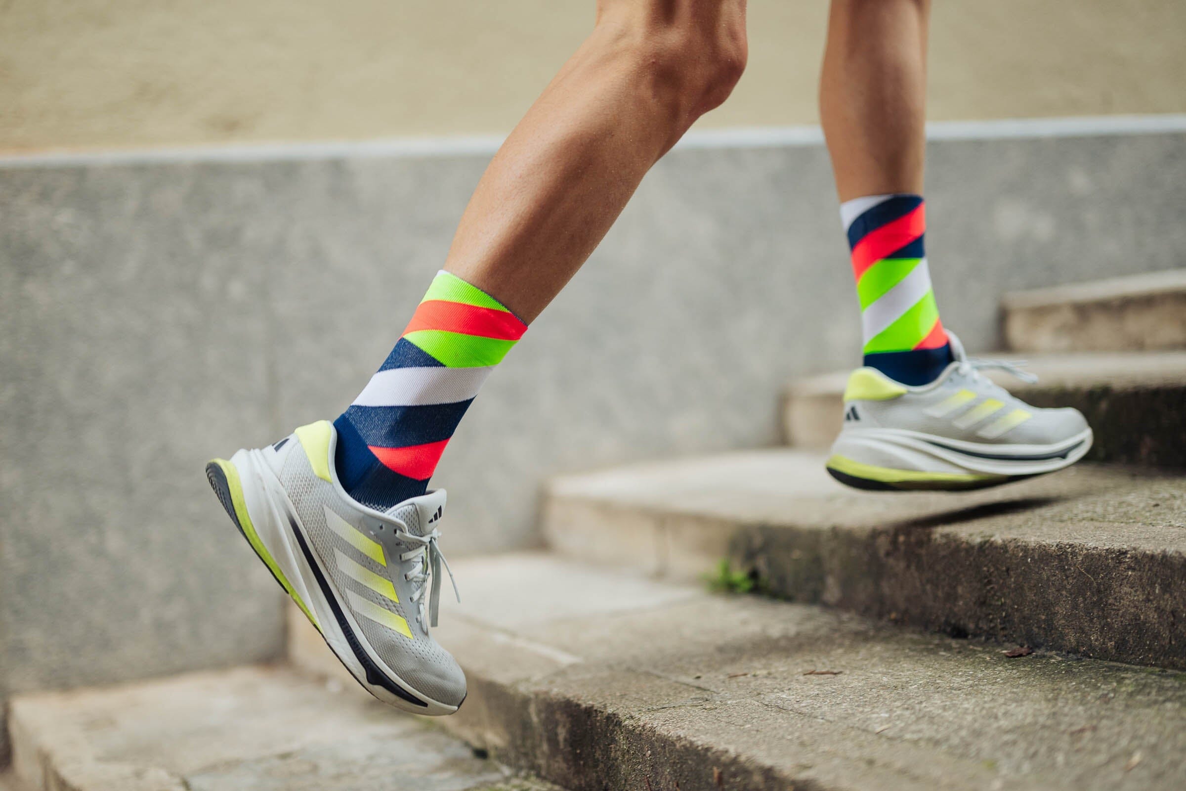 Incylence Running Loops Navy Green Inferno Socks 