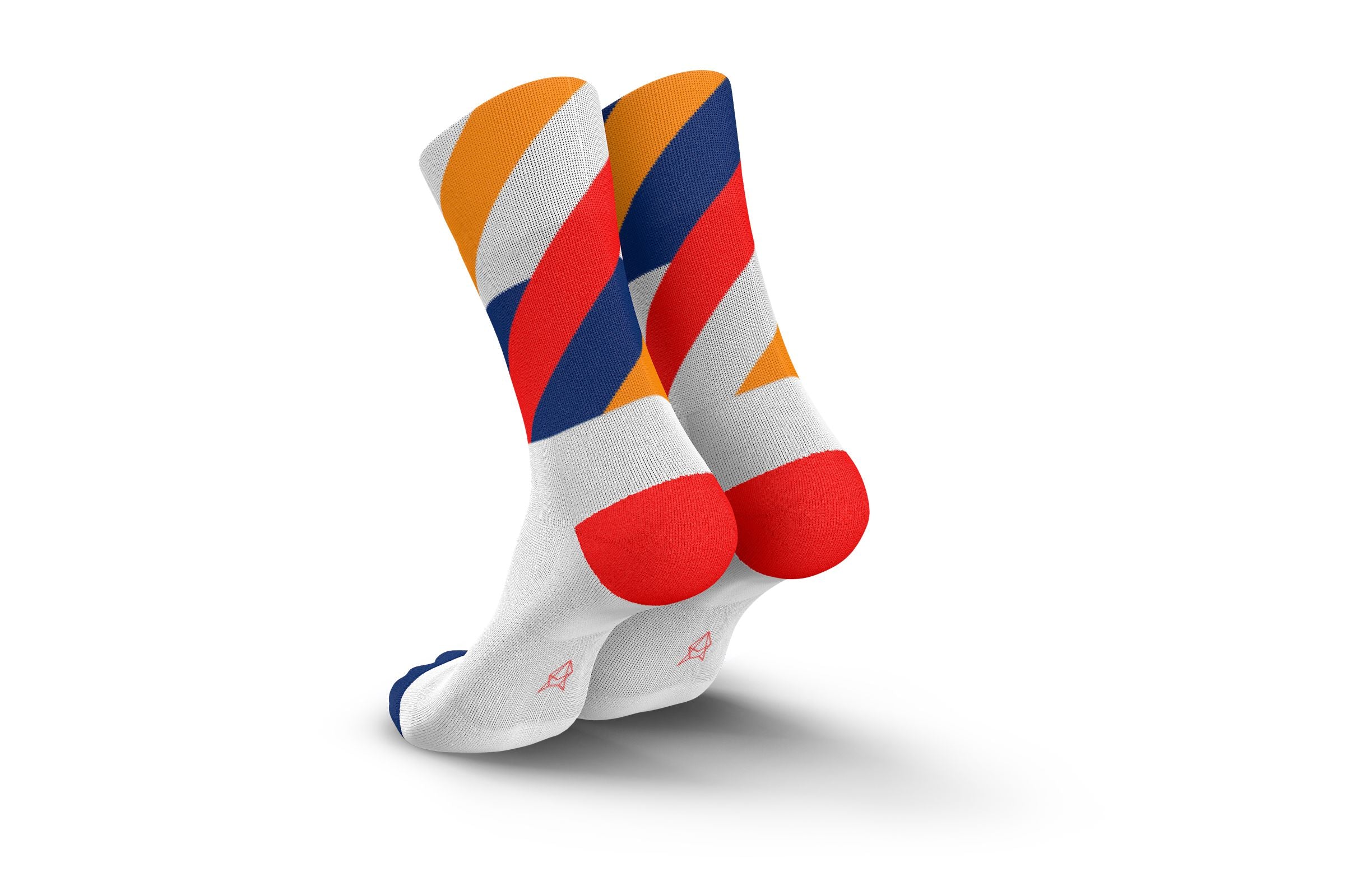 Incylence Running Loops White Orange Inferno Socks