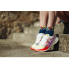 INCYLENCE RUNNING CRYSTALS SHORT NAVY CANARY Socks INCYLENCE
