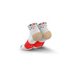 INCYLENCE RUNNING CRYSTALS SHORT WHITE INFERNO Socks INCYLENCE