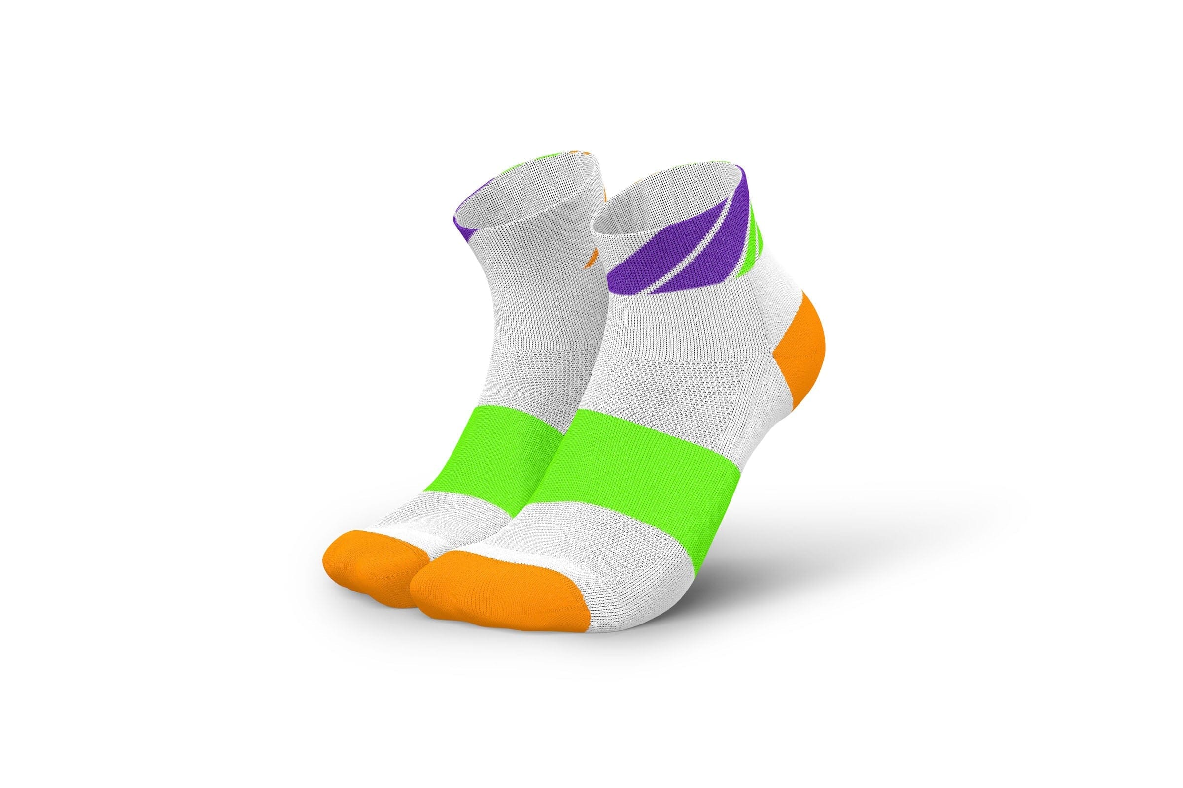 Incylence Running Ladders Short Orange Green Socks Orange Green EU 35-38 
