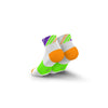 Incylence Running Ladders Short Orange Green Socks 