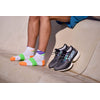 Incylence Running Ladders Short Orange Green Socks 