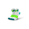 INCYLENCE RUNNING LOOPS SHORT WHITE GREEN Socks INCYLENCE