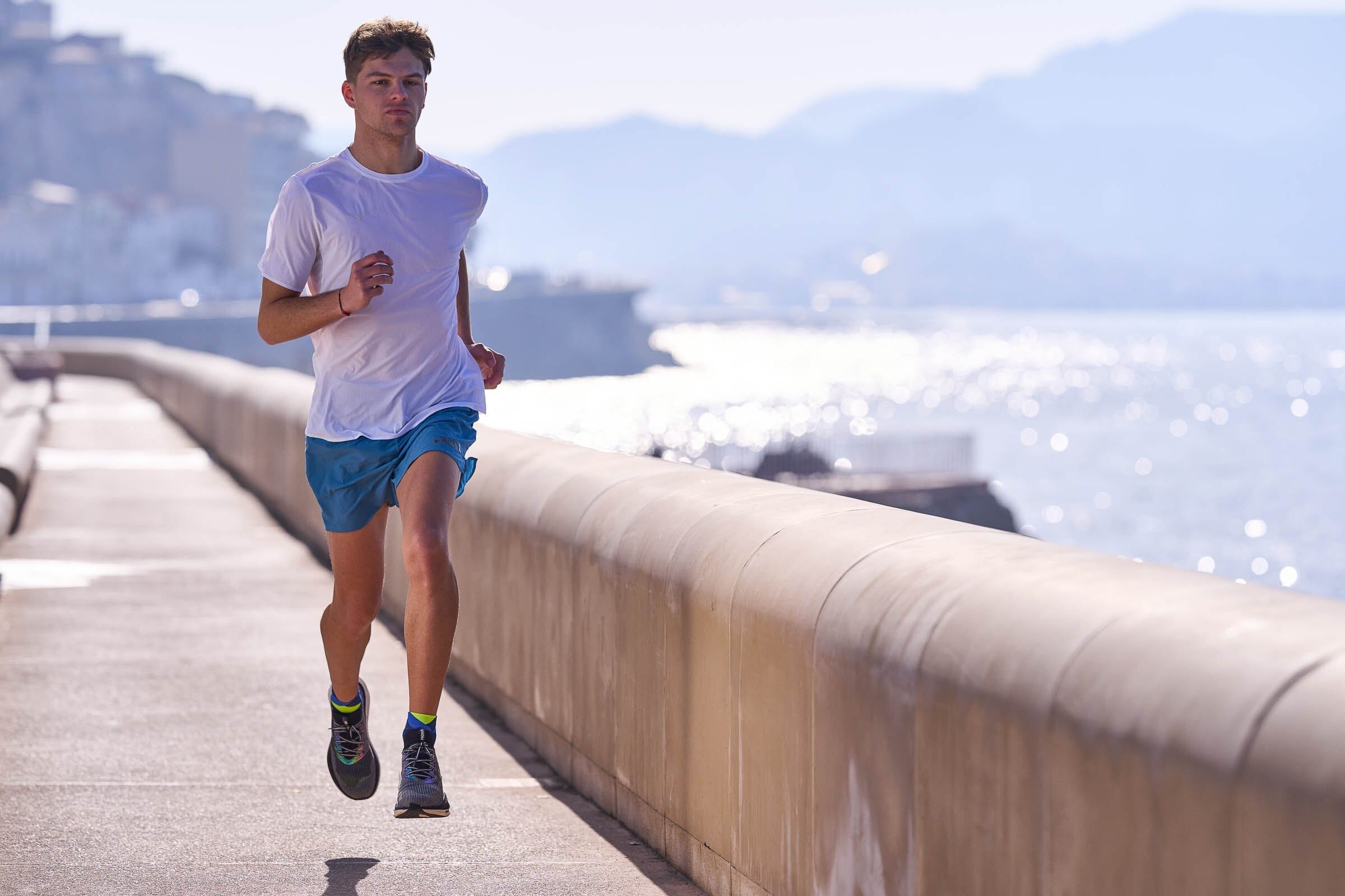 Incylence Running Peaks Short Navy Blue Canary Socks 