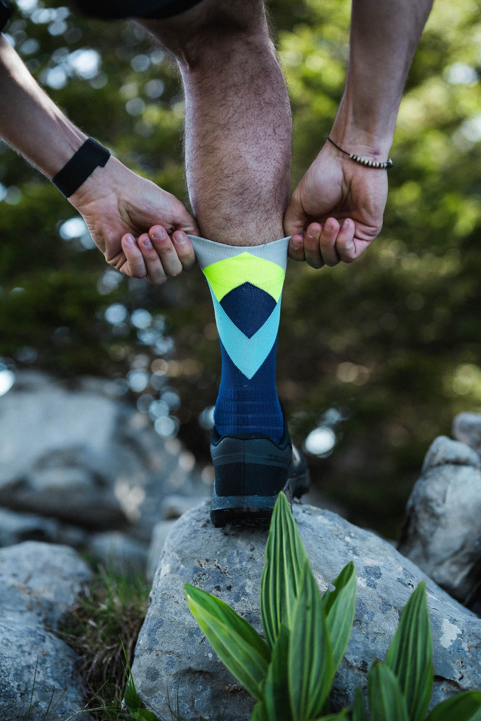INCYLENCE TRAIL SUMMITS SUNRISE Socks INCYLENCE