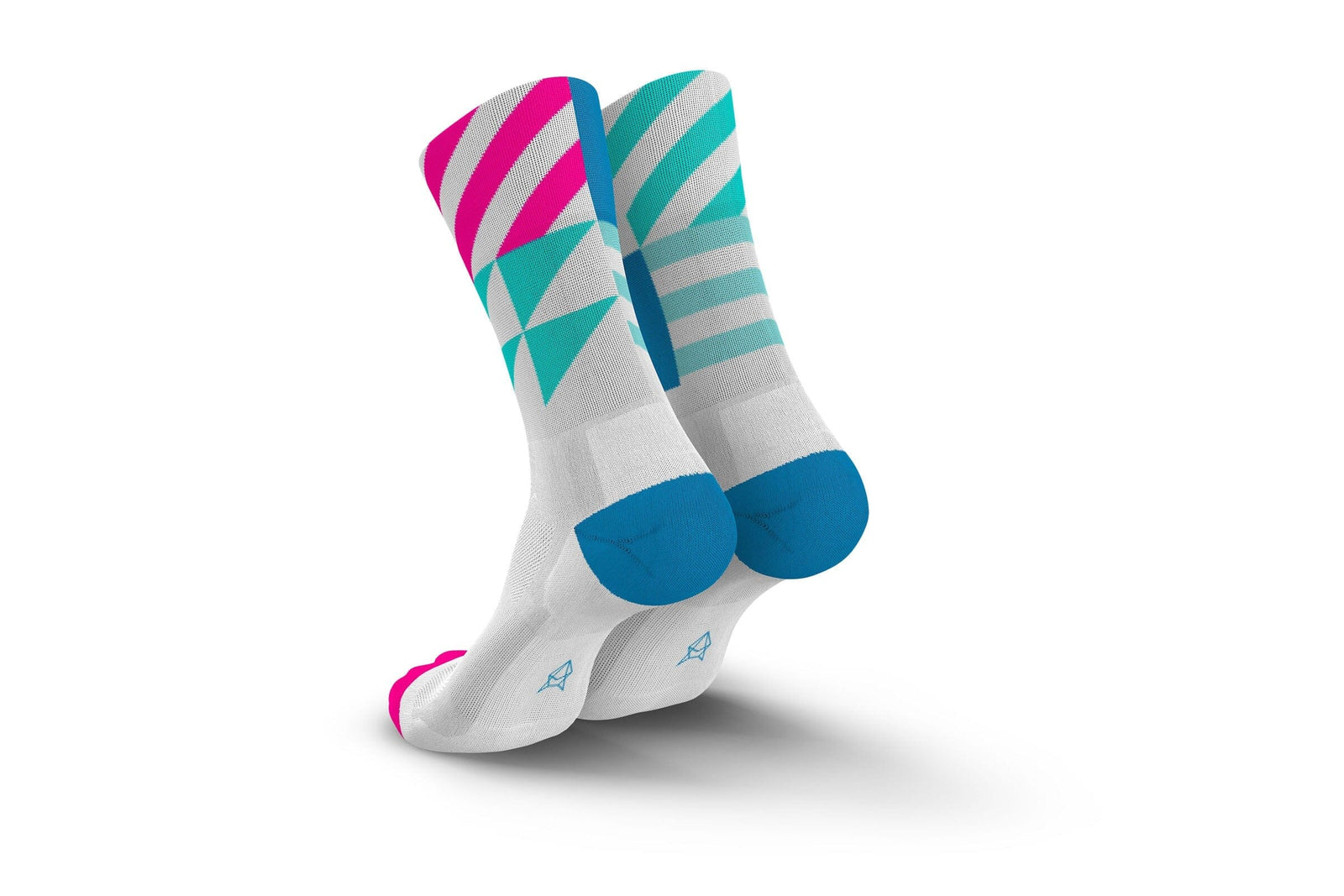 INCYLENCE ULTRALIGHT ELEMENTS WHITE BLUE PINK Socks INCYLENCE