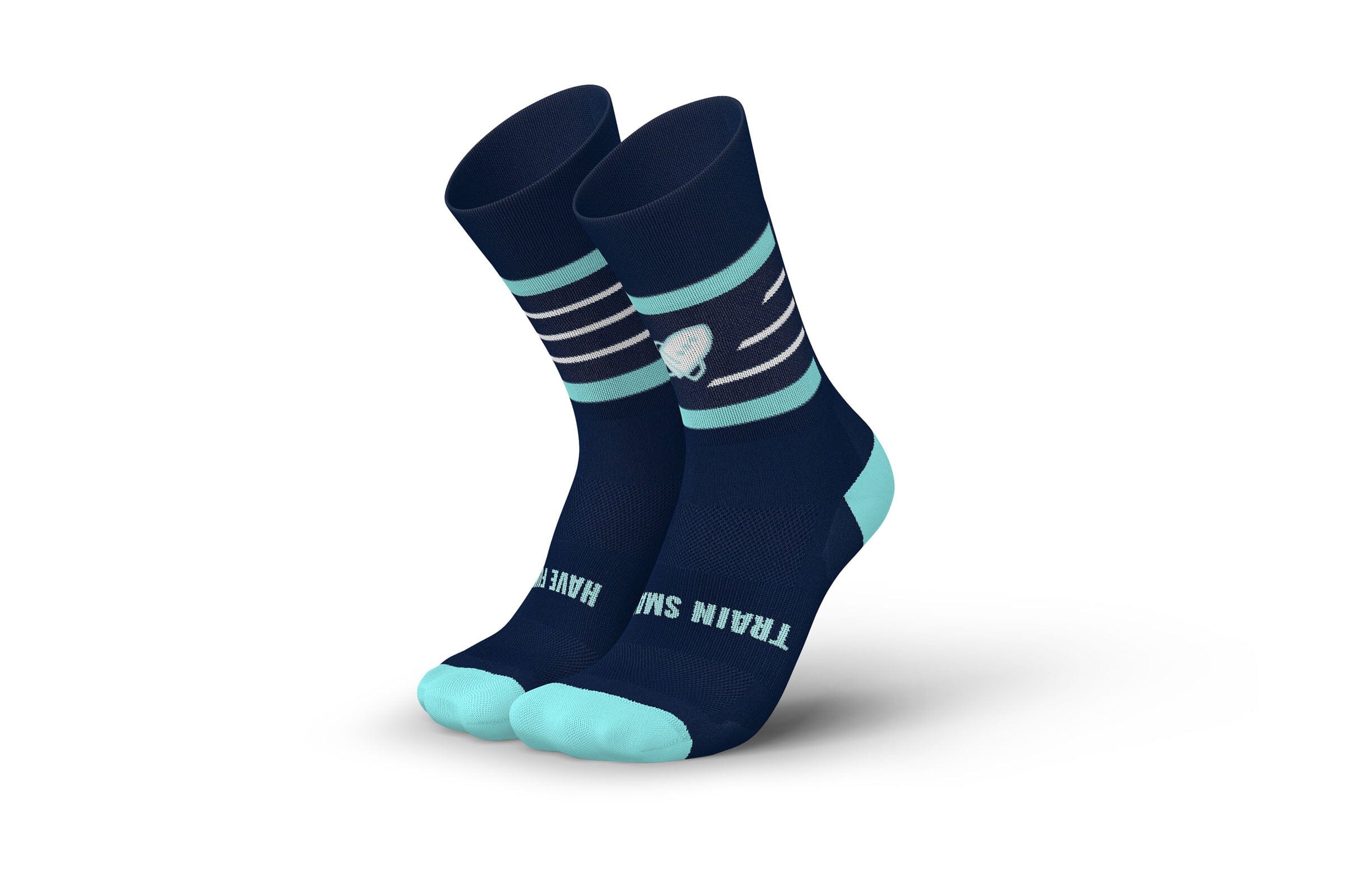 Incylence Ultralight Kickass V2 Navy Mint Socks Navy Mint EU 35-38 