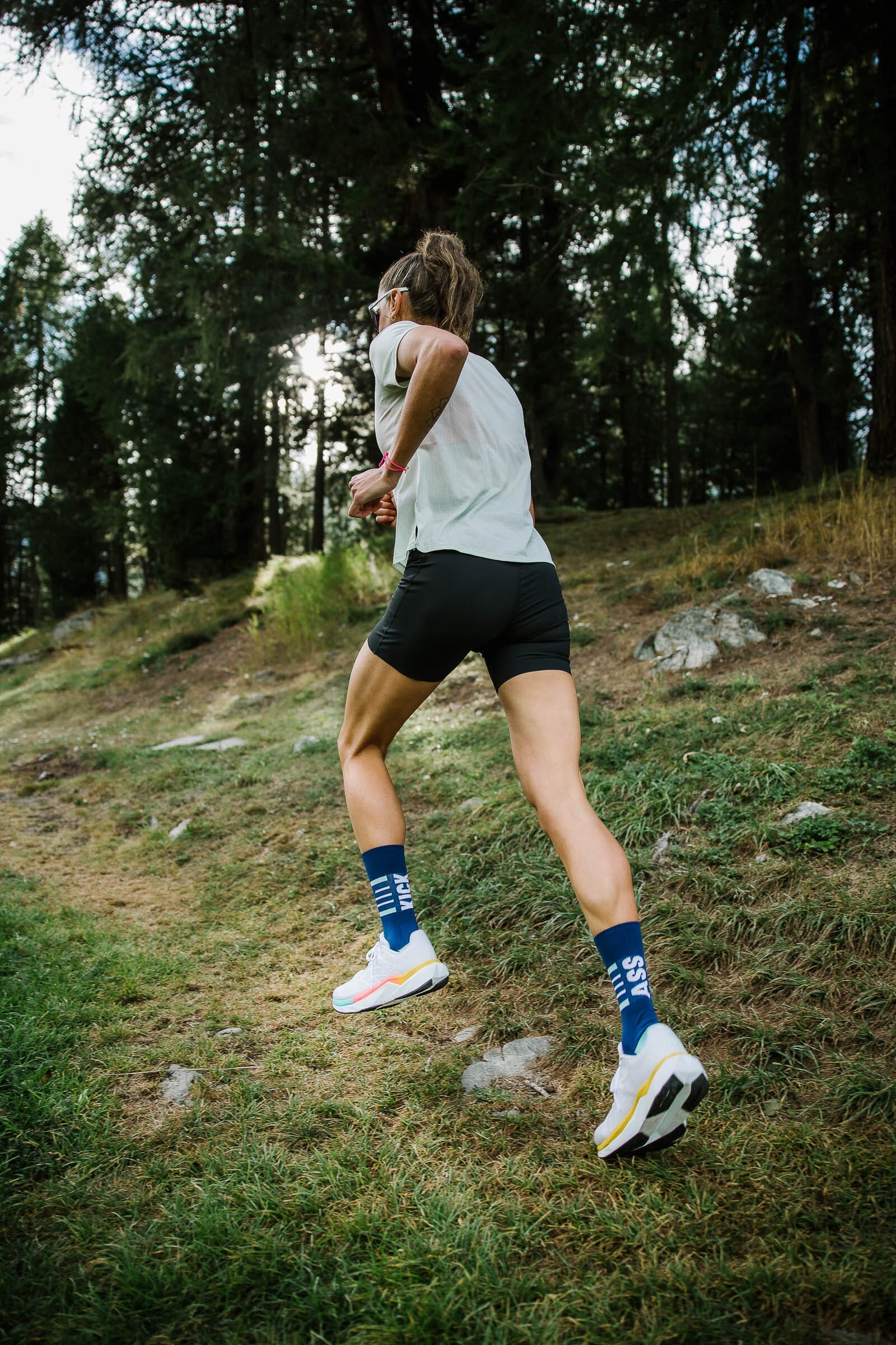 Incylence Ultralight Kickass V2 Navy Mint Socks 