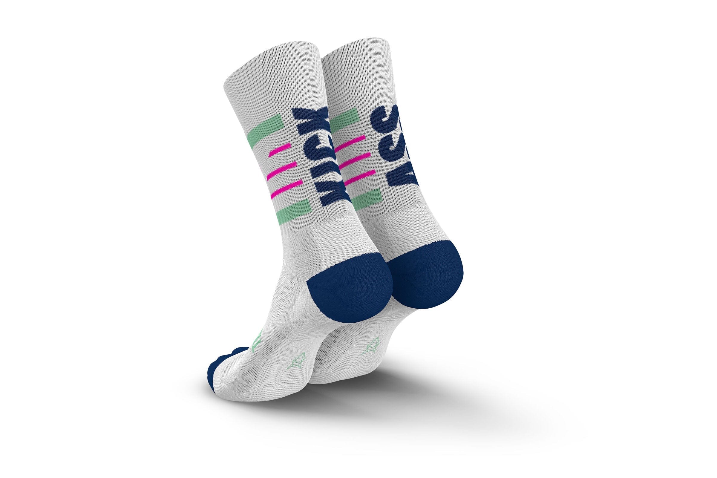 Incylence Ultralight Kickass V2 White Pink Socks 