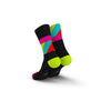 INCYLENCE ULTRALIGHT STRIDES BLACK PINK CANARY Socks INCYLENCE