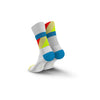 INCYLENCE ULTRALIGHT STRIDES WHITE BLUE INFERNO Socks INCYLENCE