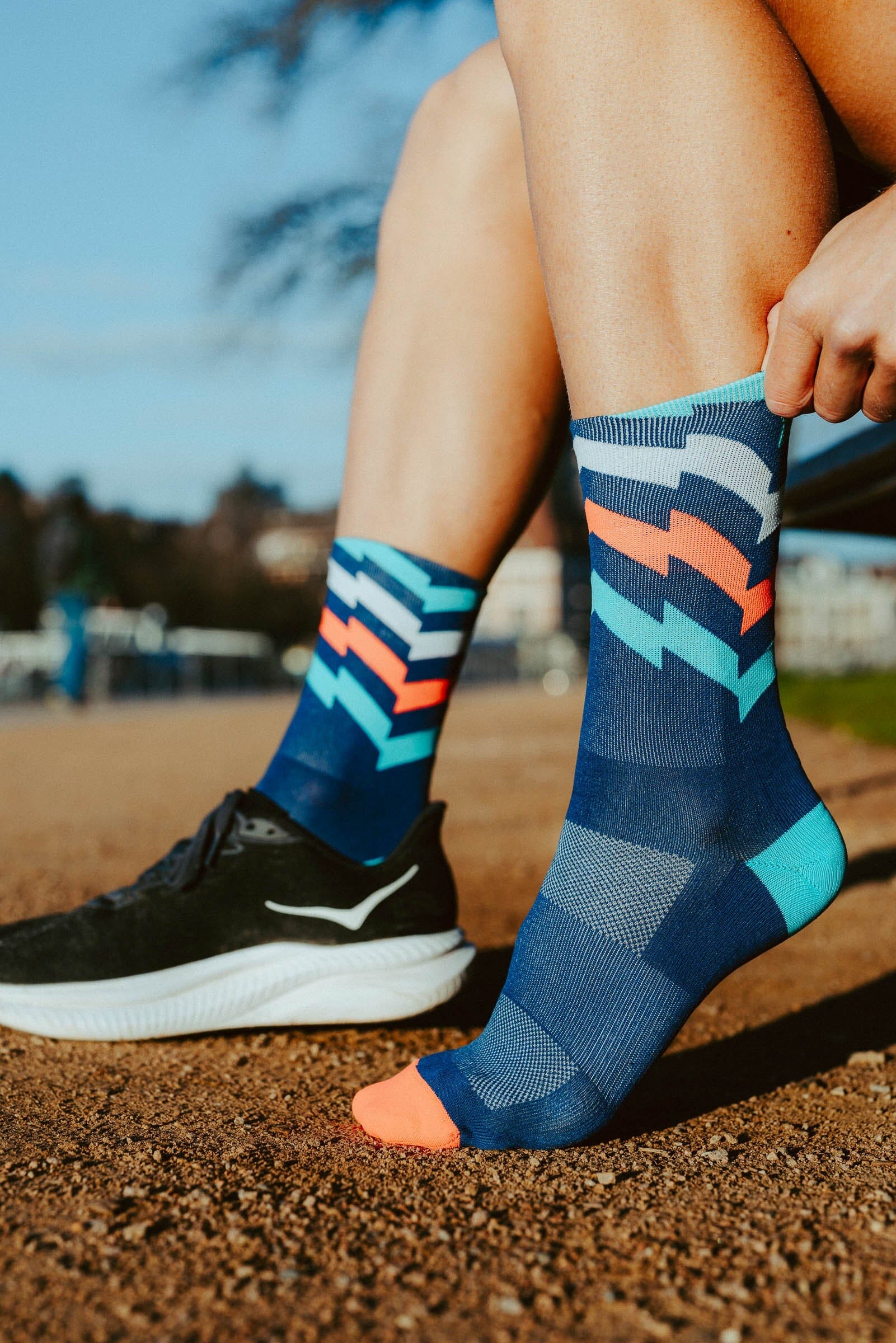 INCYLENCE ULTRALIGHT WAVES TRICOLORE Socks INCYLENCE