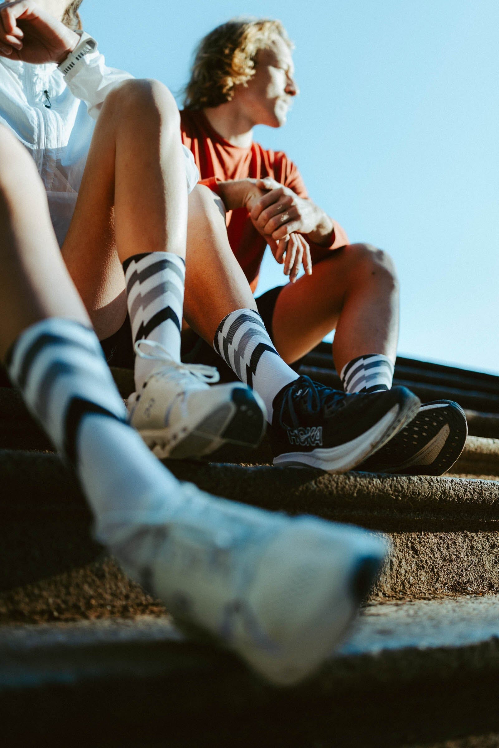 INCYLENCE ULTRALIGHT WAVES WHITE Socks INCYLENCE