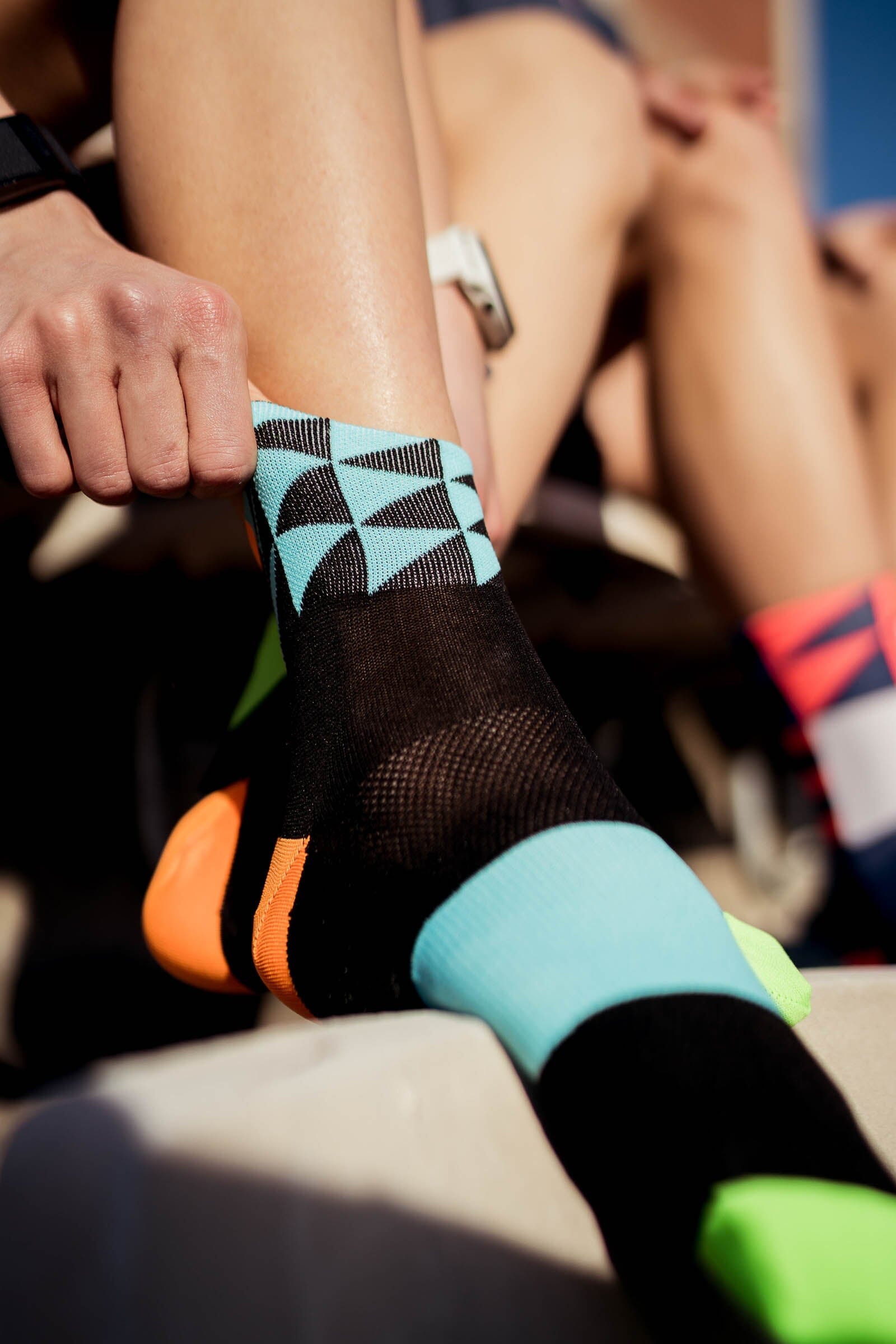 INCYLENCE ULTRALIGHT ELEMENTS SHORT BLACK CYAN 