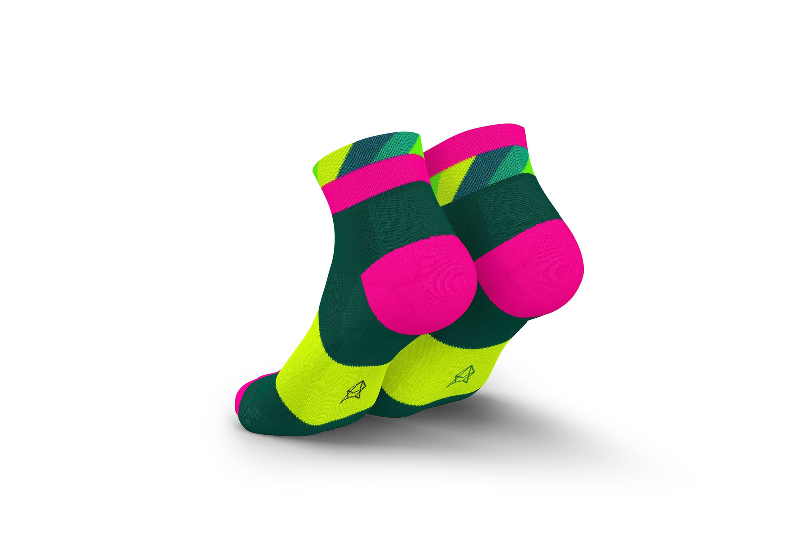 INCYLENCE ULTRALIGHT STRIDES SHORT PETROL PINK Socks INCYLENCE