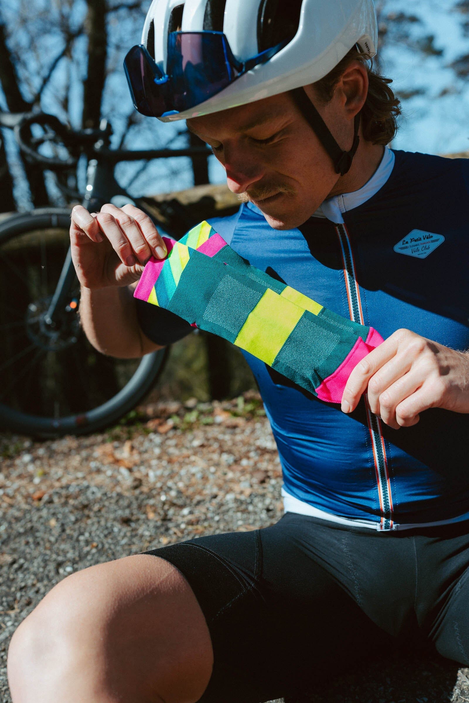 INCYLENCE ULTRALIGHT STRIDES SHORT PETROL PINK Socks INCYLENCE