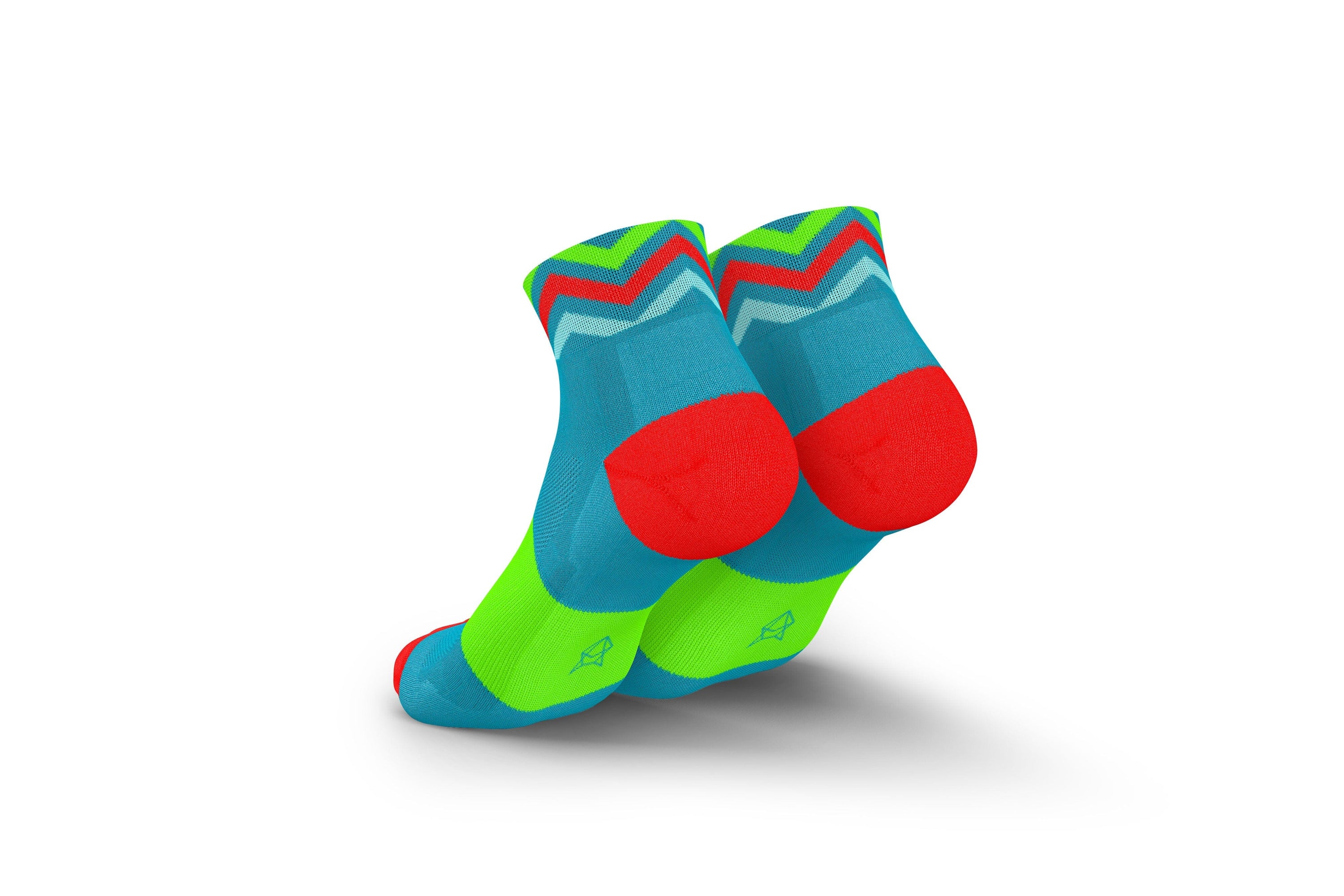 INCYLENCE ULTRALIGHT WAVES SHORT CYAN GREEN Socks INCYLENCE