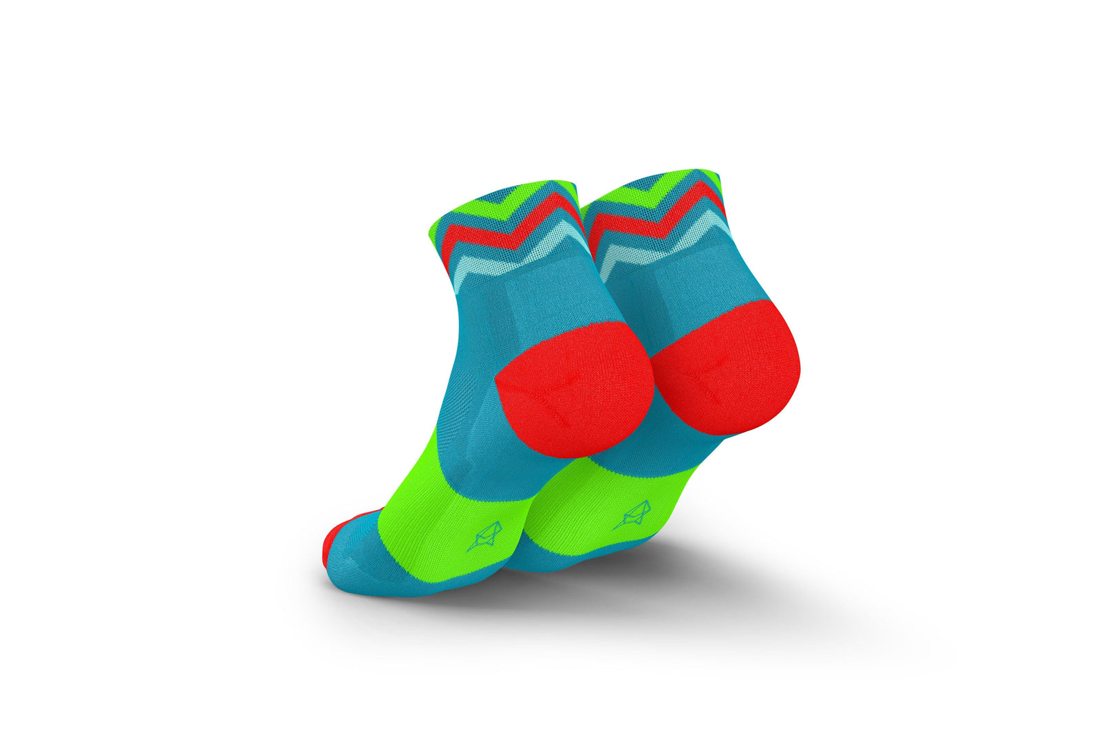 INCYLENCE ULTRALIGHT WAVES SHORT CYAN GREEN Socks INCYLENCE