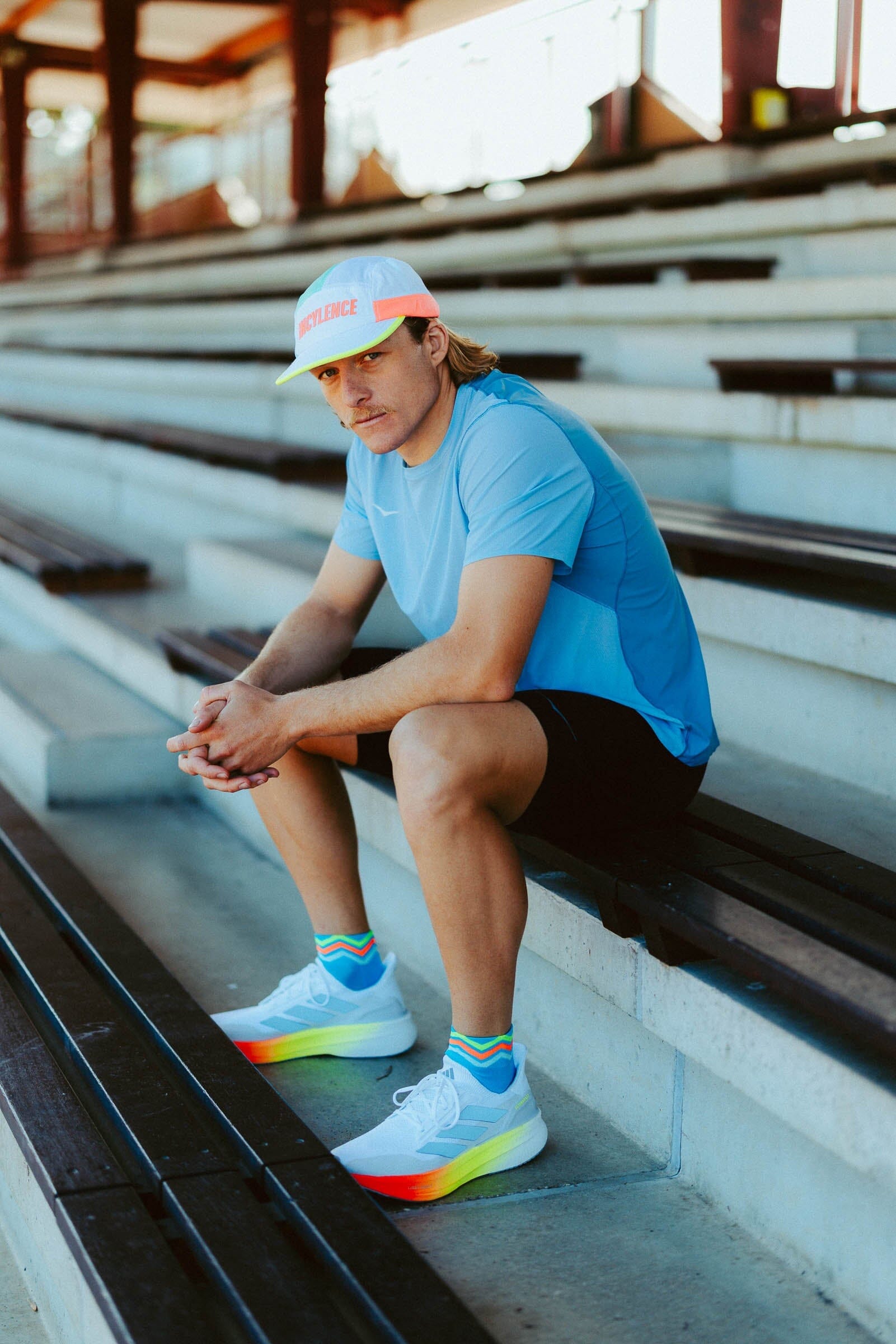 INCYLENCE ULTRALIGHT WAVES SHORT CYAN GREEN Socks INCYLENCE