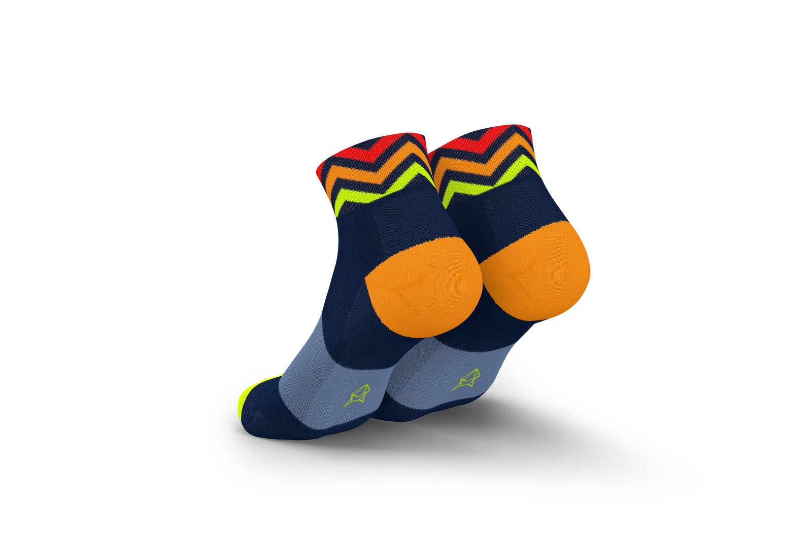 INCYLENCE ULTRALIGHT WAVES SHORT NAVY ORANGE Socks INCYLENCE