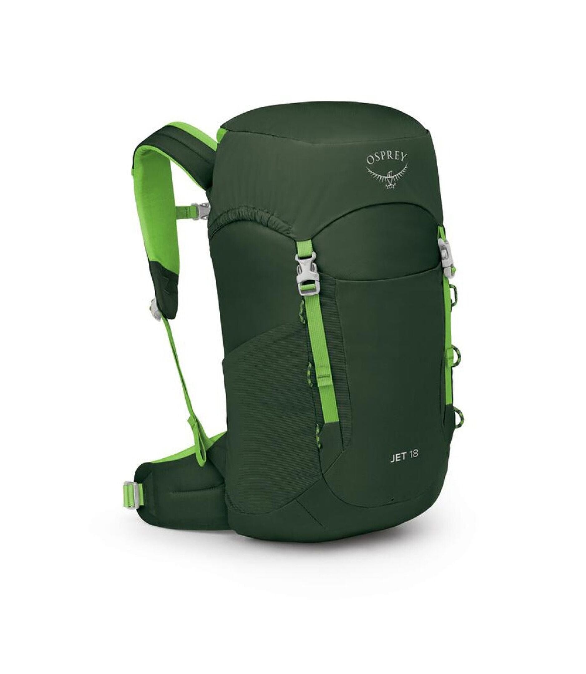 Osprey Jet 18L Kid's Backpack Green Canopy 
