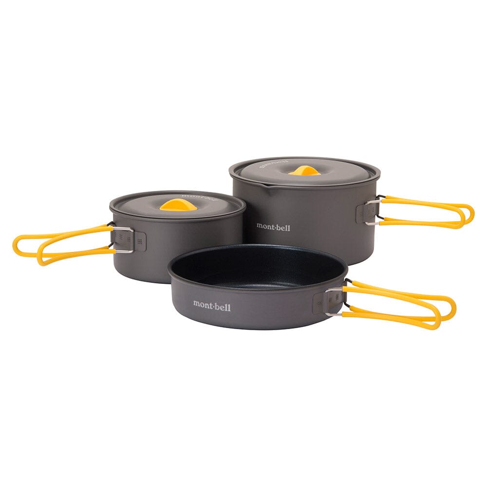 Montbell Alpine Cooker 14+16 Pan Set Aluminum alloy 