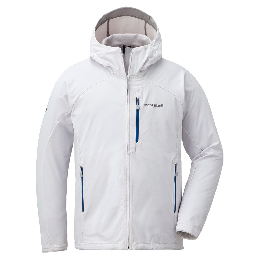 Montbell CLIMAPRO 200 Hooded Jacket Men's Light Gray M 