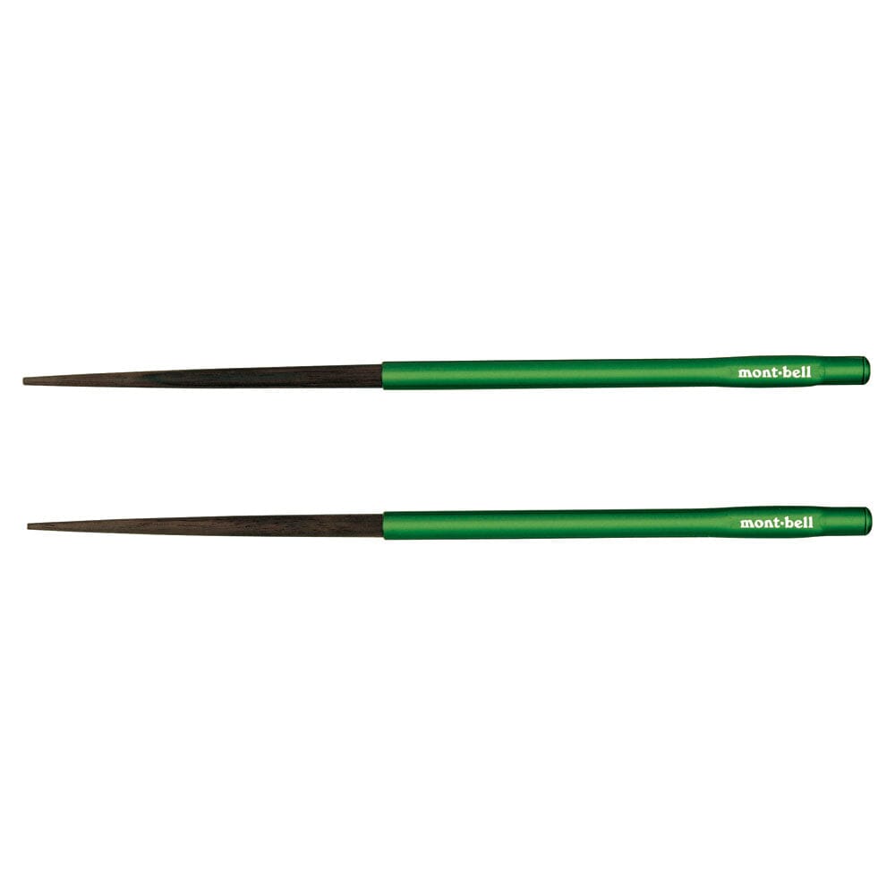 Montbell Stuck in Nobashi Chopsticks Green 