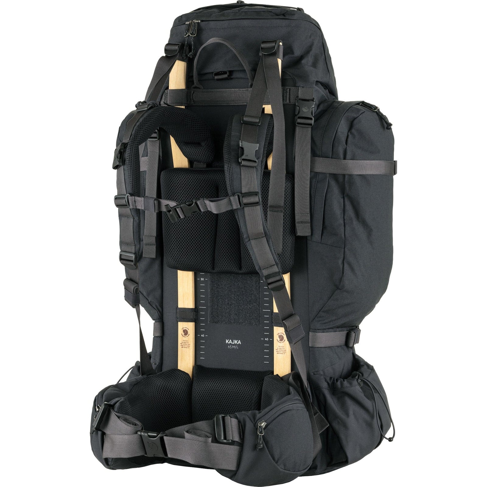 Fjallraven Kajka 65 M/L Backpack Coal Black 