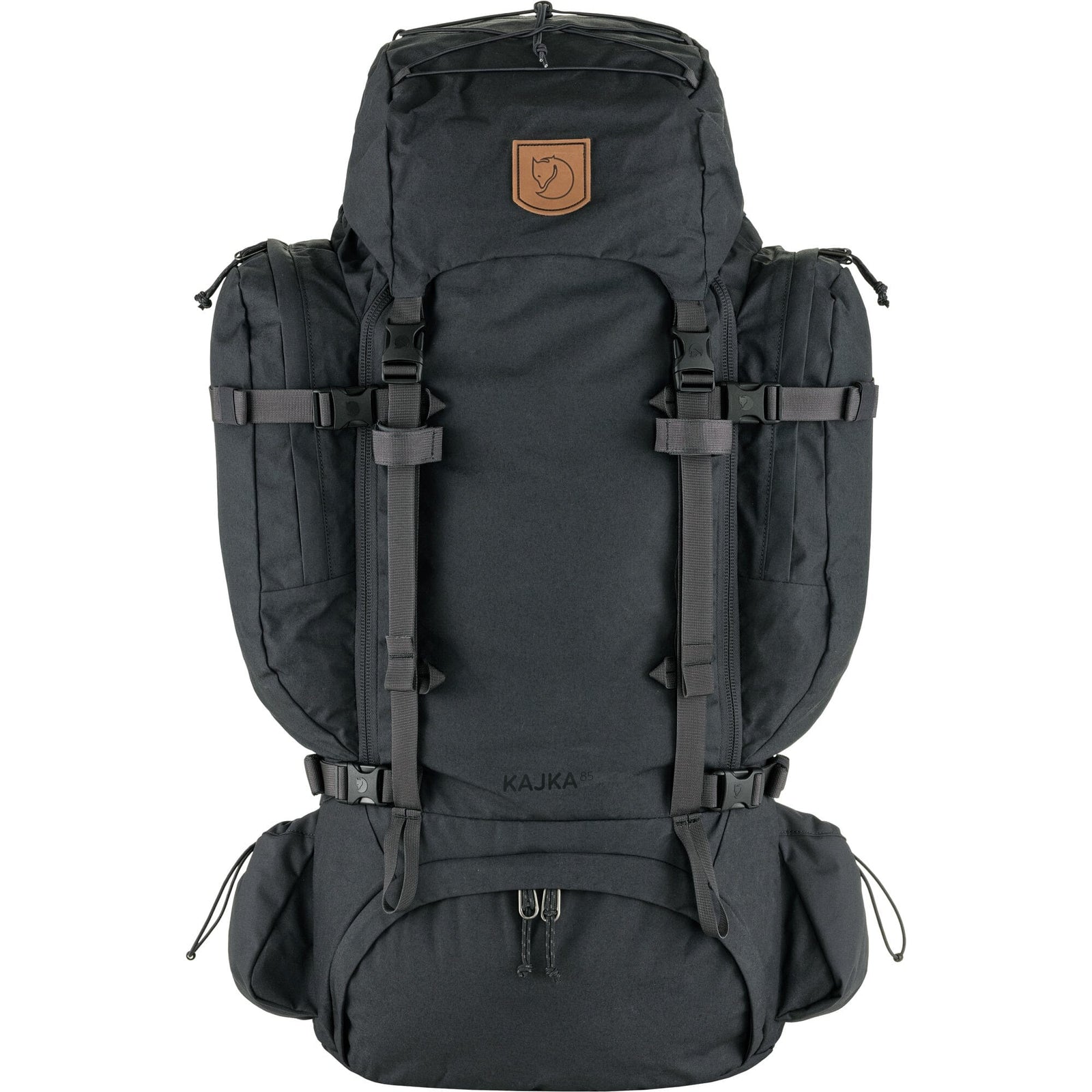 Fjallraven Kajka 85 Backpack - Coal Black