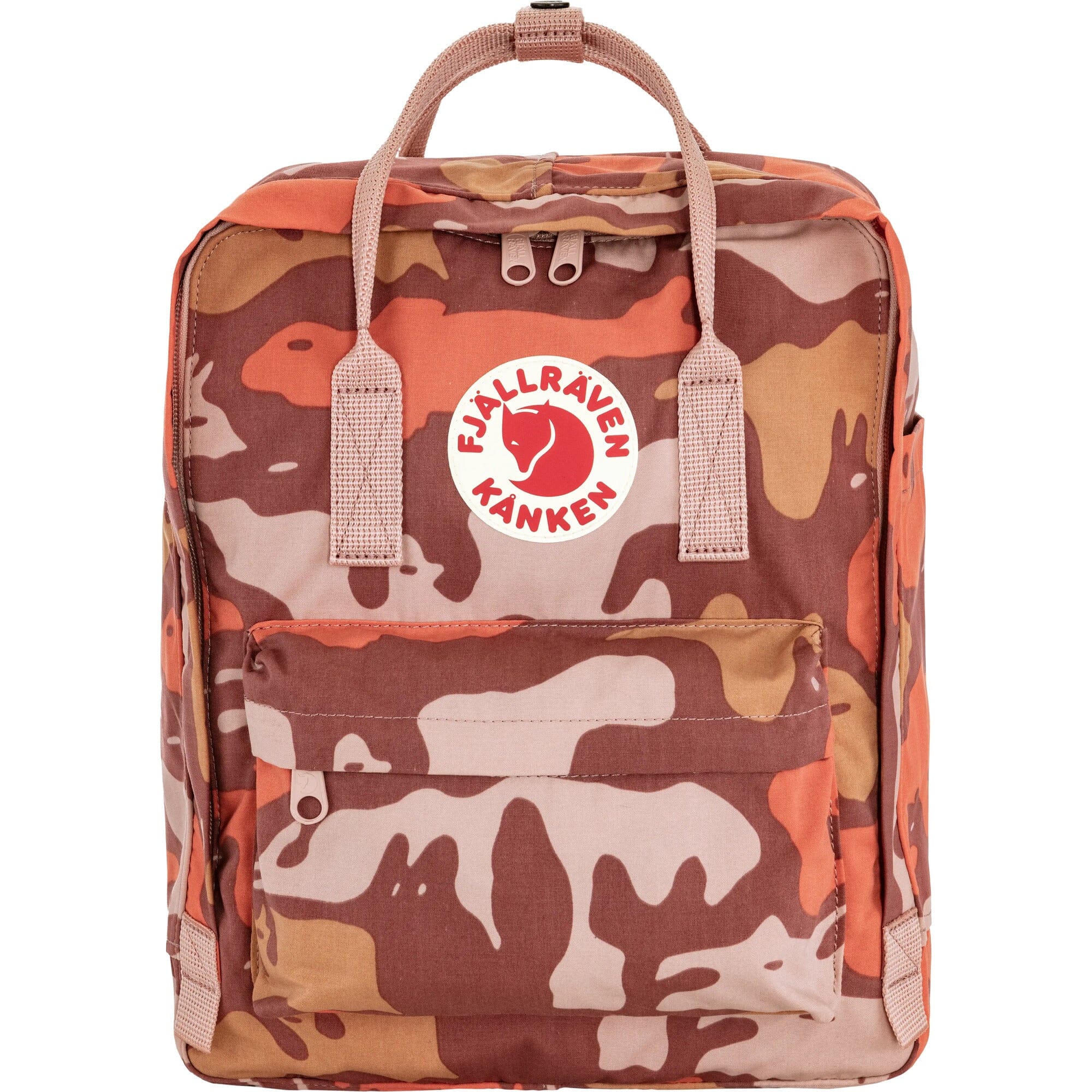 Fjallraven Kånken Graphics Backpack Chalk Rose-Hidden Animals 