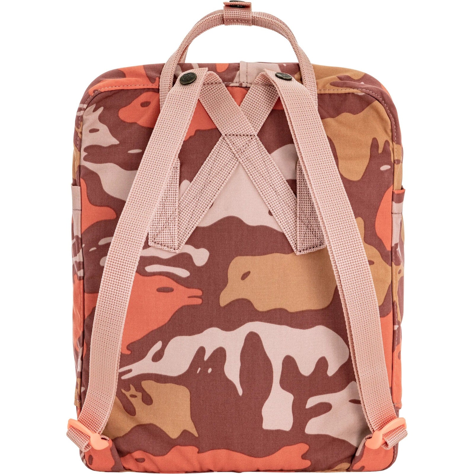 Fjallraven Kånken Graphics Backpack Chalk Rose-Hidden Animals 