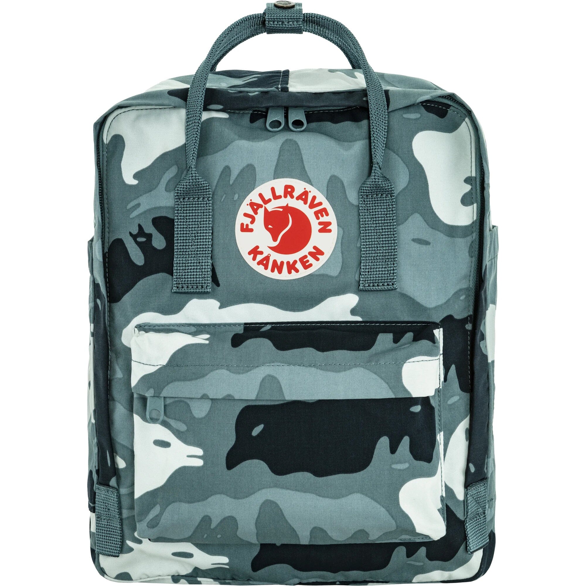 Fjallraven Kånken Graphics Backpack Nimbus Blue-Hidden Animals 