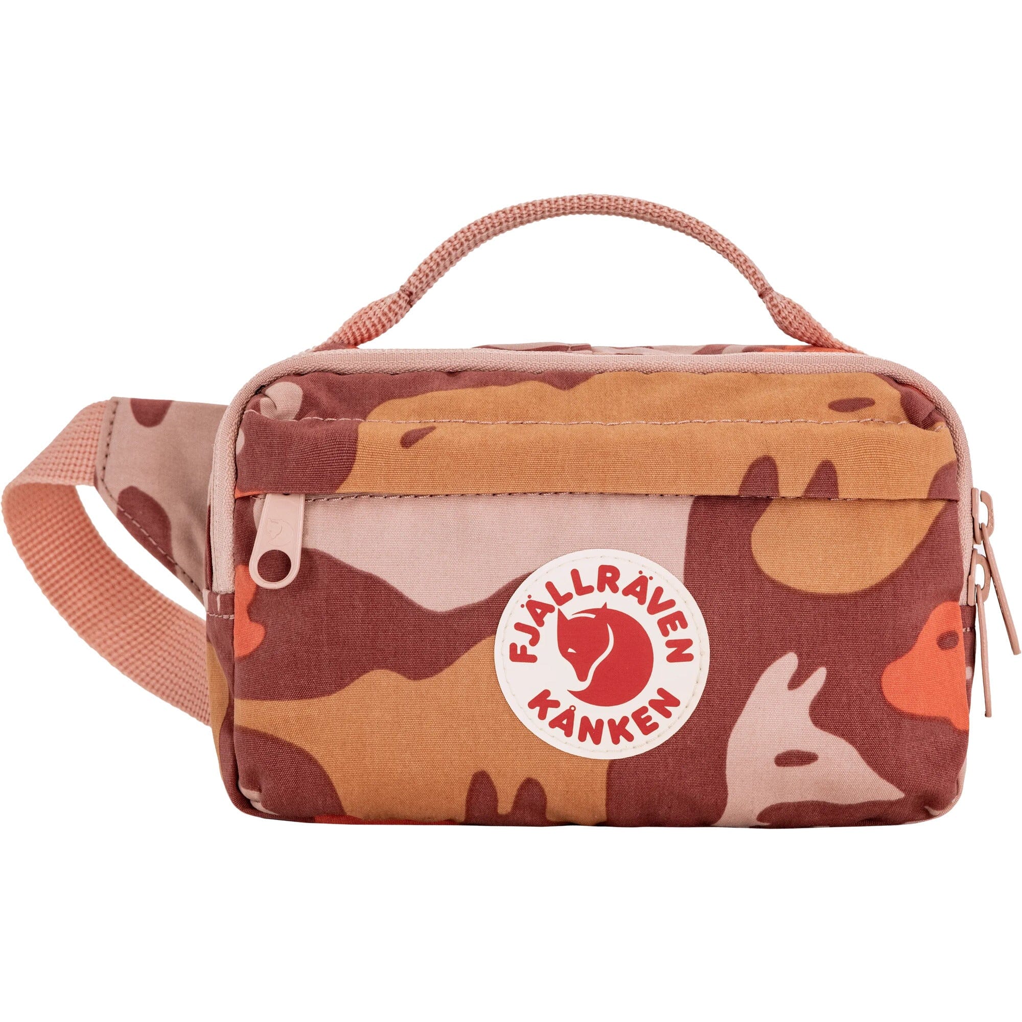 Fjallraven Kånken Graphics Hip Pack Chalk Rose-Hidden Animals 