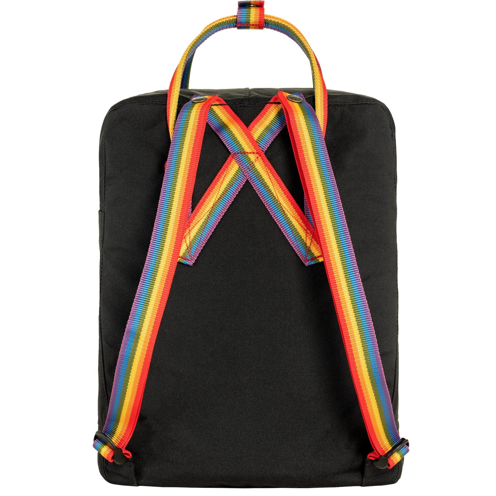 Fjallraven Kanken Rainbow Backpack Black/Rainbow Pattern 