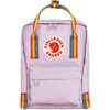 Fjallraven Kanken Rainbow Mini Backpack Pastel Lavender/Rainbow Pattern 
