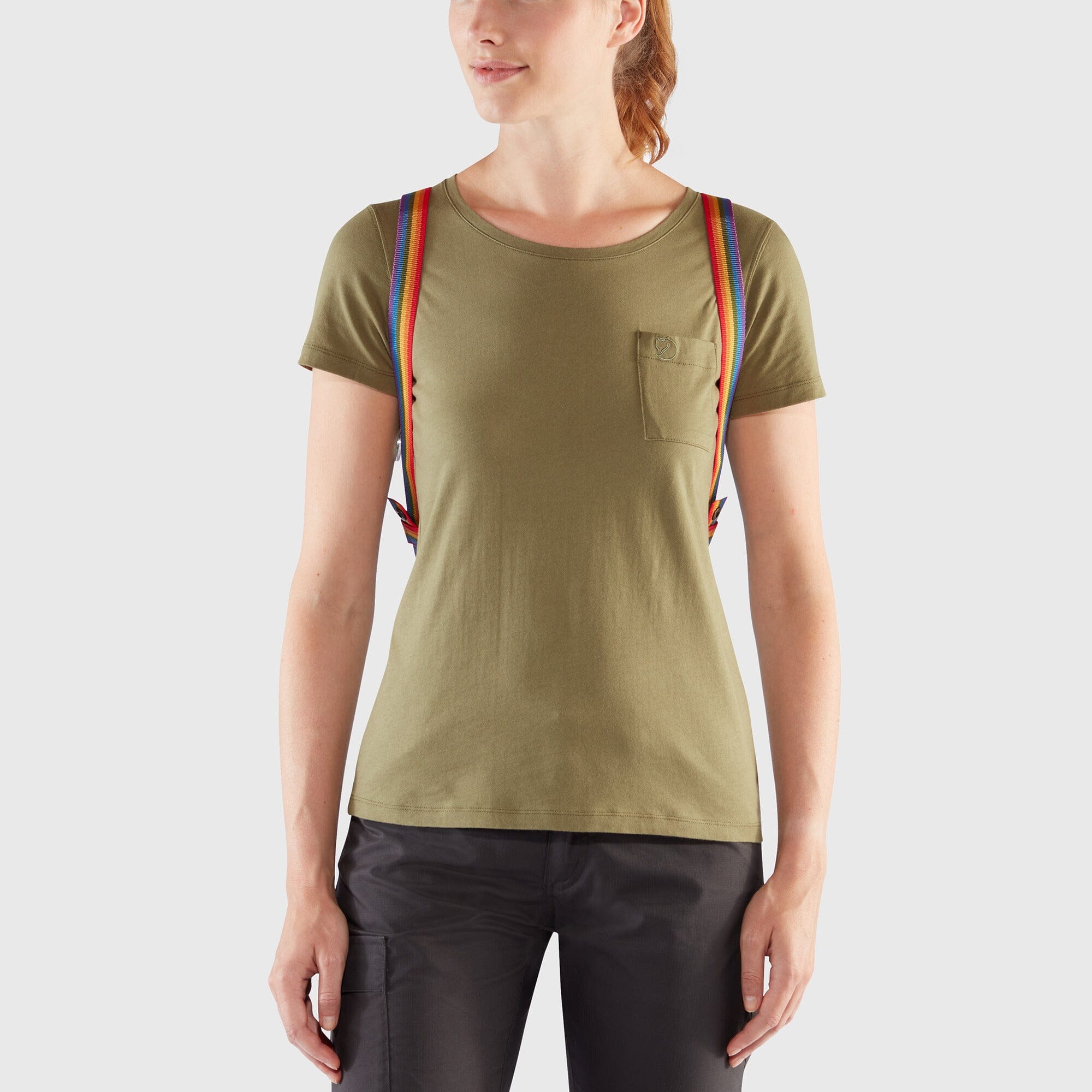 Fjallraven Kanken Rainbow Mini Backpack 