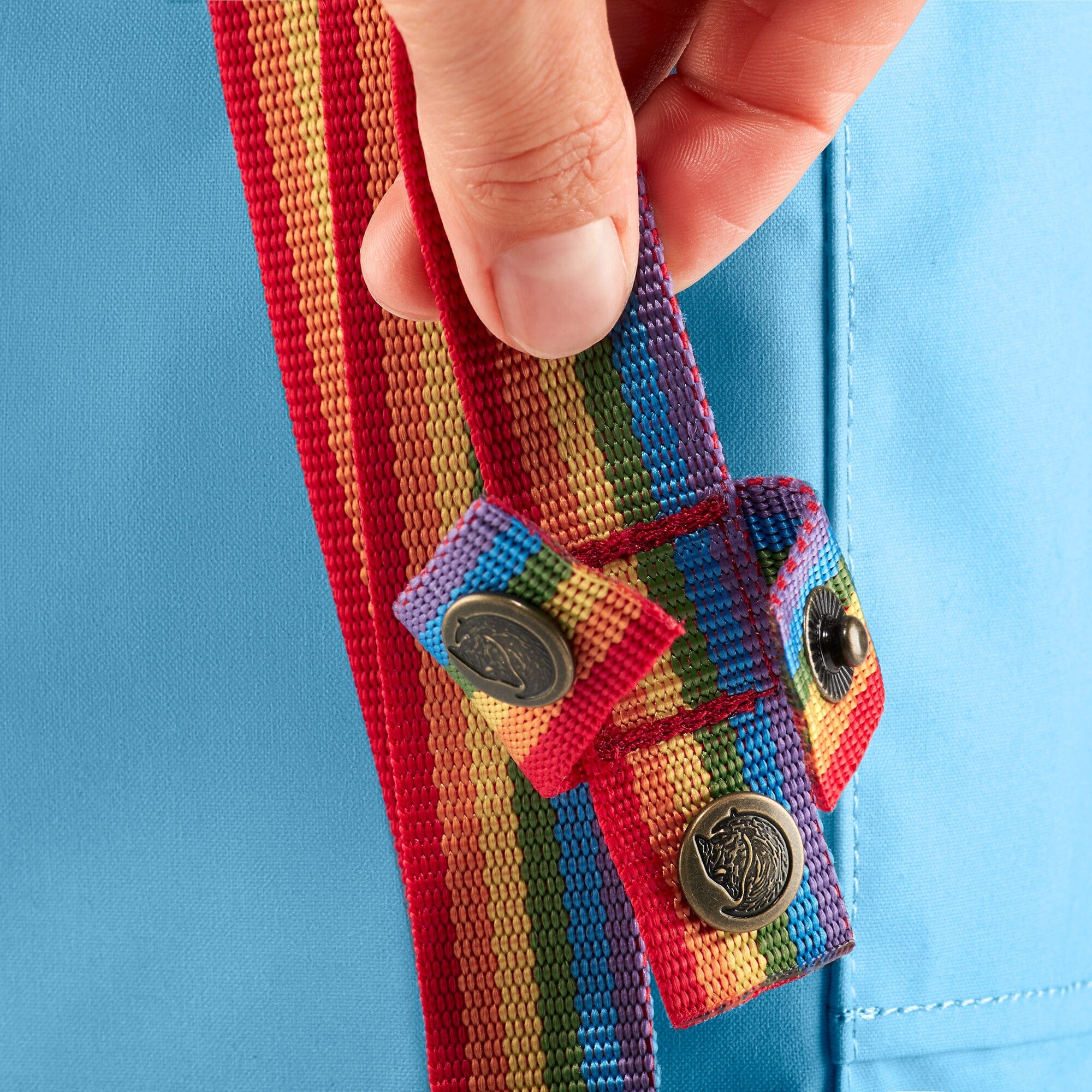 Fjallraven Kanken Rainbow Mini Backpack 