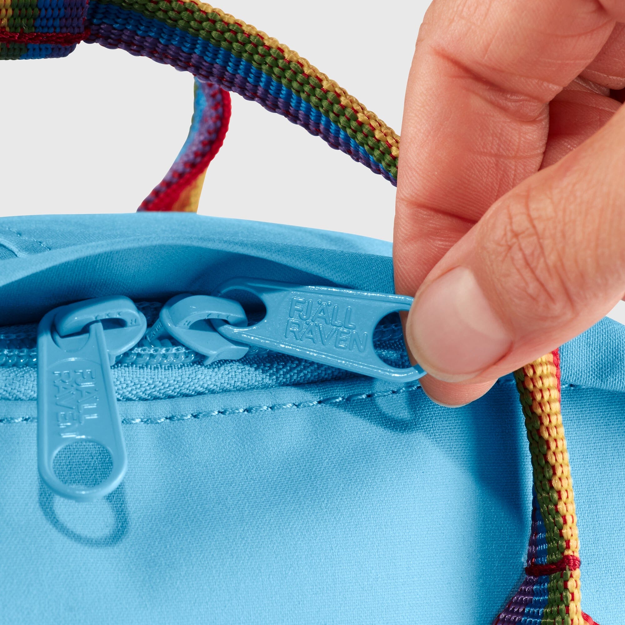 Fjallraven Kanken Rainbow Mini Backpack 