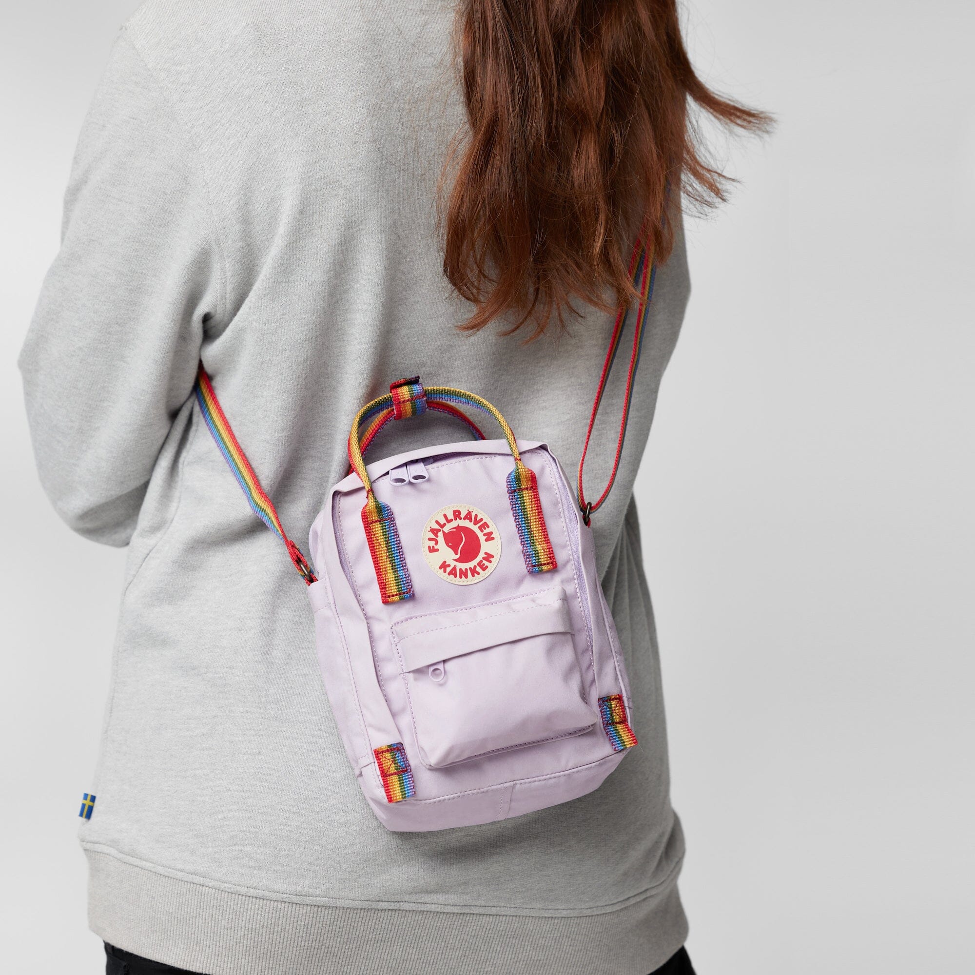 Fjallraven Kanken Rainbow Sling Messenger Bag 