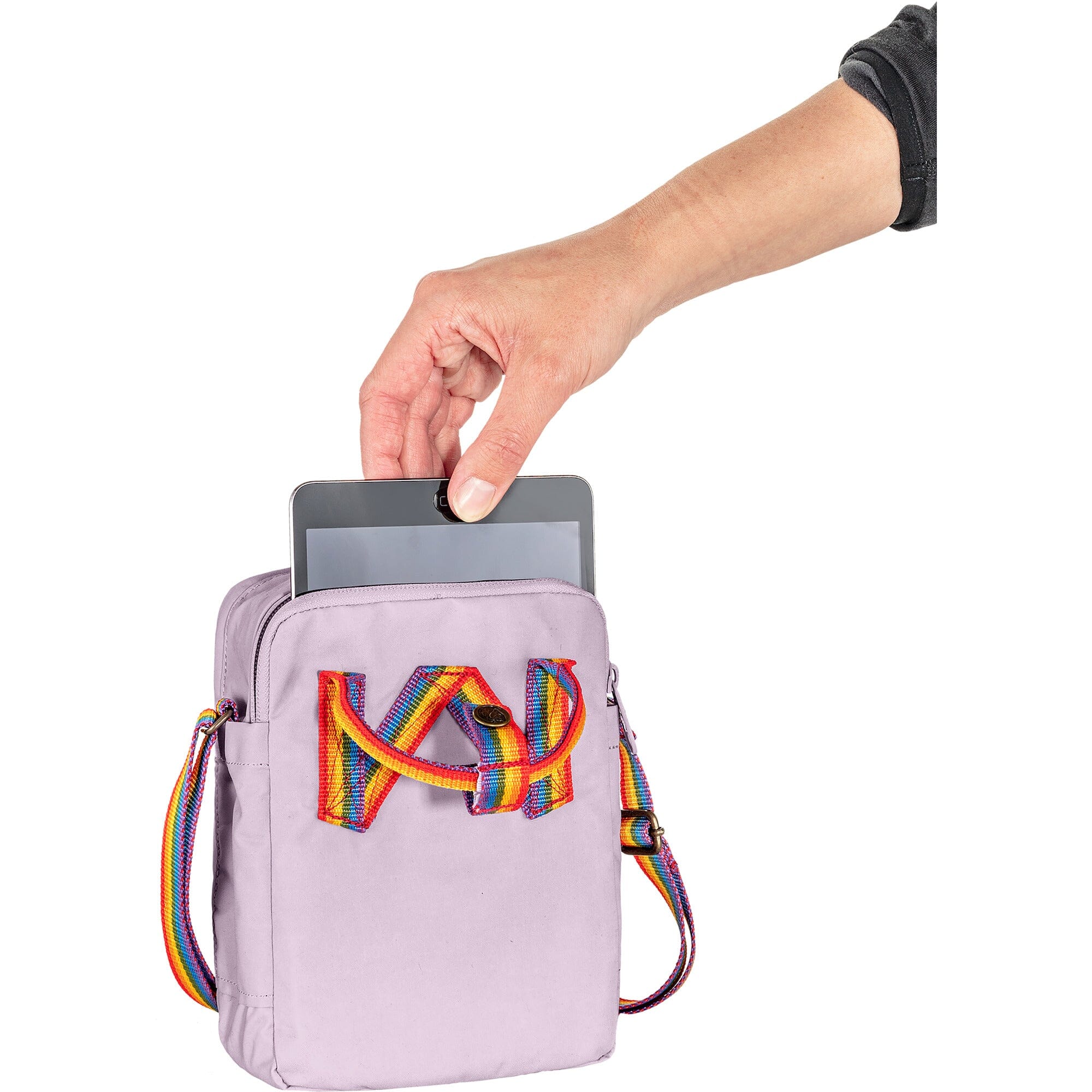 Fjallraven Kanken Rainbow Sling Messenger Bag 