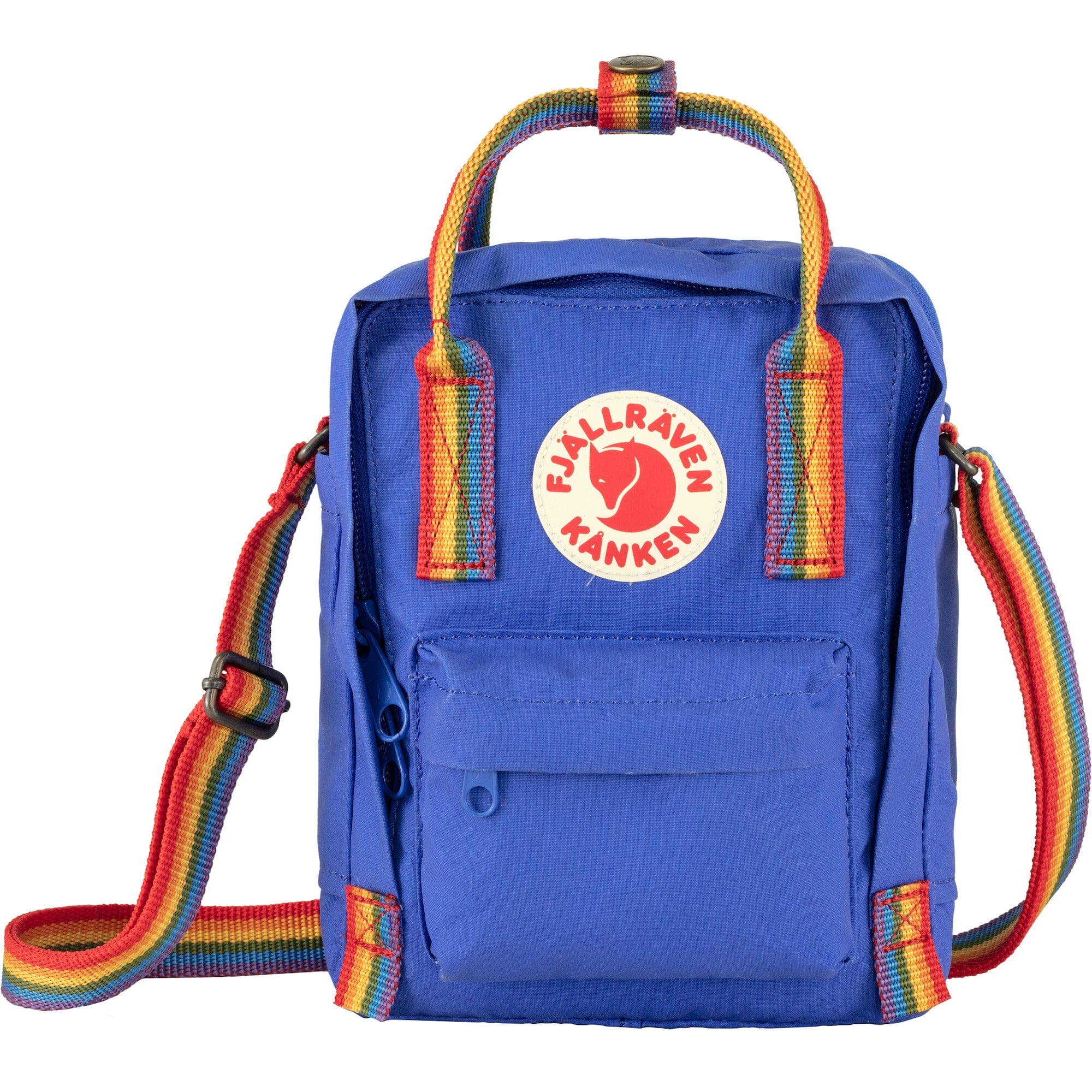 Fjallraven Kanken Rainbow Sling Messenger Bag Cobalt Blue 
