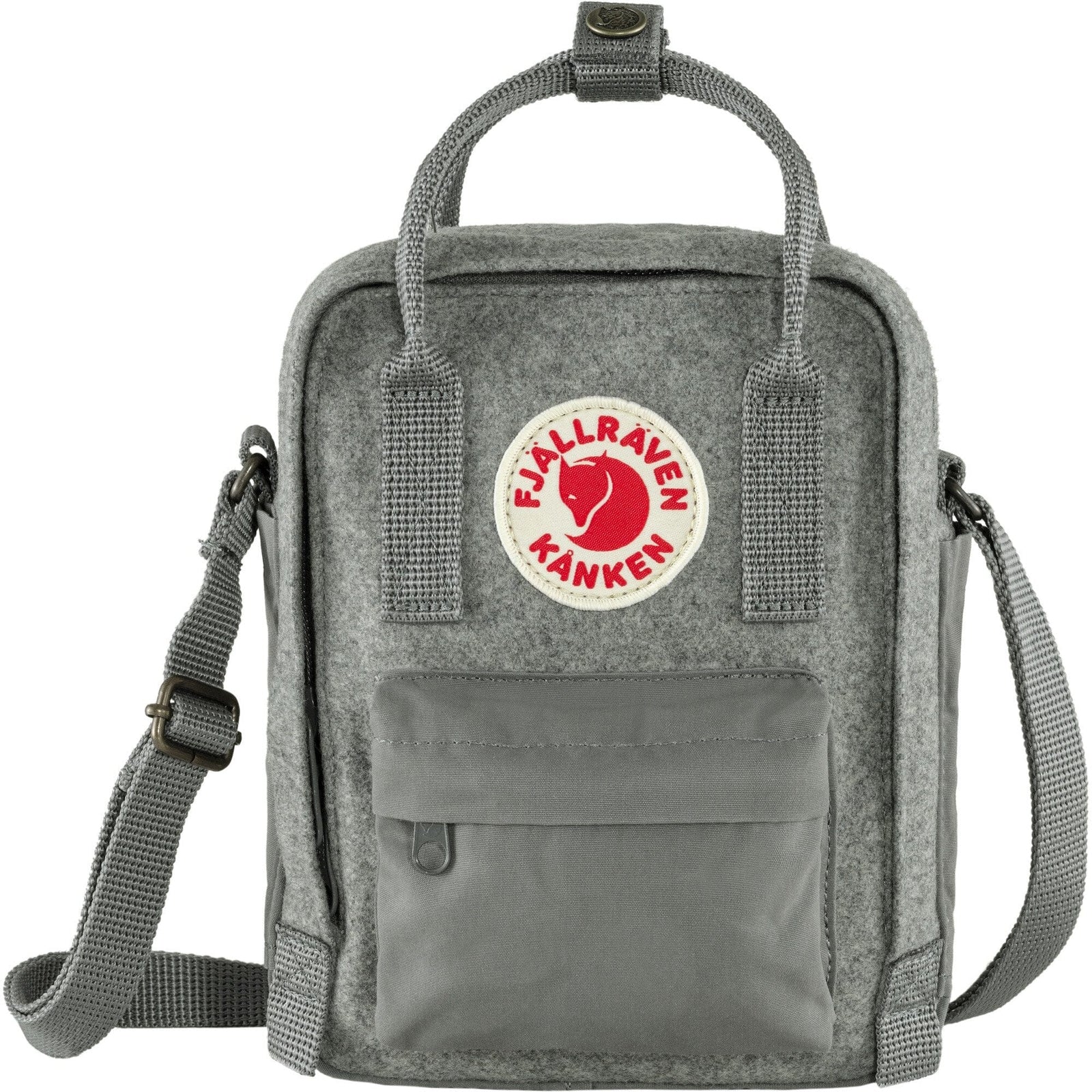 Fjallraven Kånken Re-Wool Sling Granite Grey 