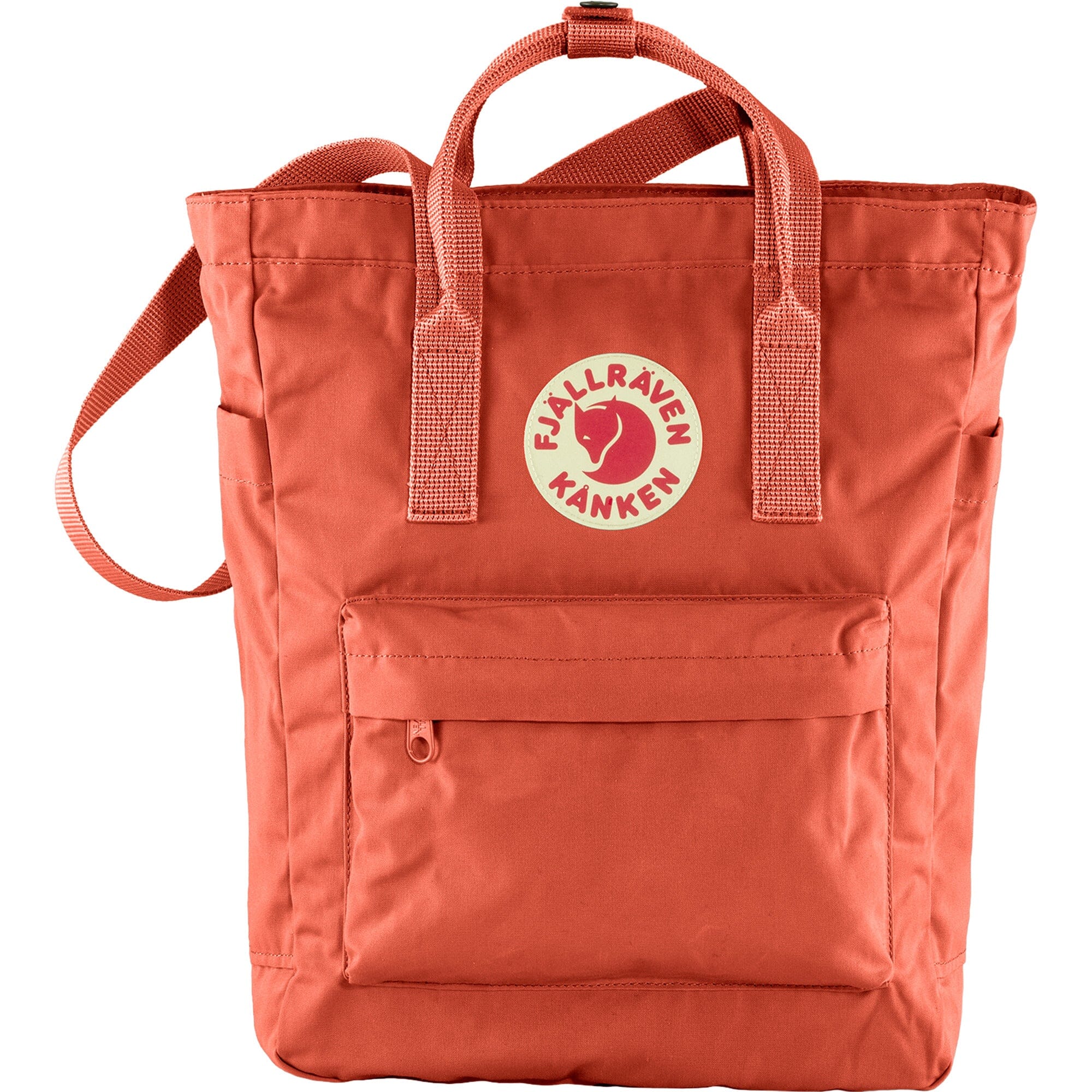 Fjallraven Kanken Totepack Backpack Rowan Red 