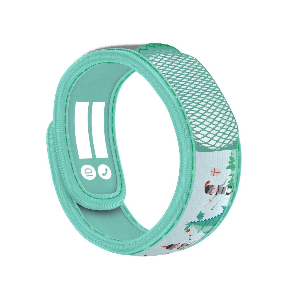 Para'Kito Kids Wristband Mosquito Repellent With Two Refills Knight 