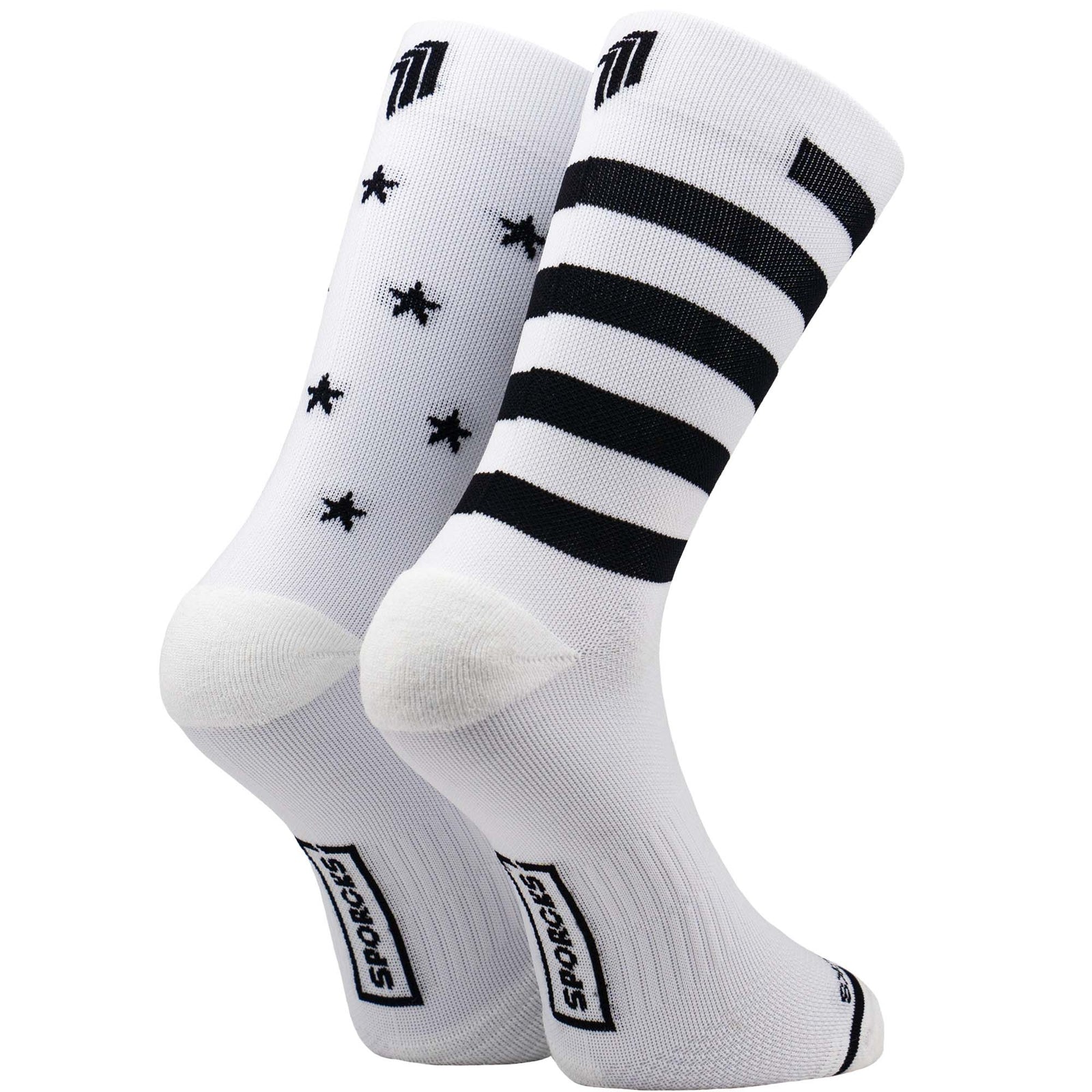 SPORCKS Legend White - Running Socks White XS 35-37 